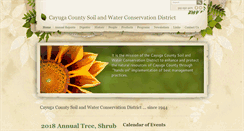 Desktop Screenshot of cayugaswcd.org